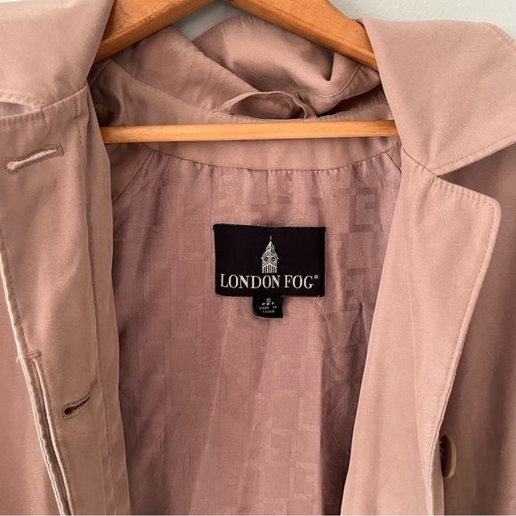 London Fog Midi Length Trench Coat - Picture 4 of 15